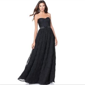 Adrianna Papell Rosette Embellished Gown